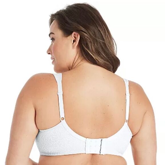 Playtex® Bra: 18 Hour Seamless Smoothing Full-Figure Bra 4049 - Women's 36C NWOT - Picture 2 of 10